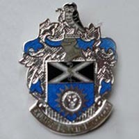 Sterling silver badge